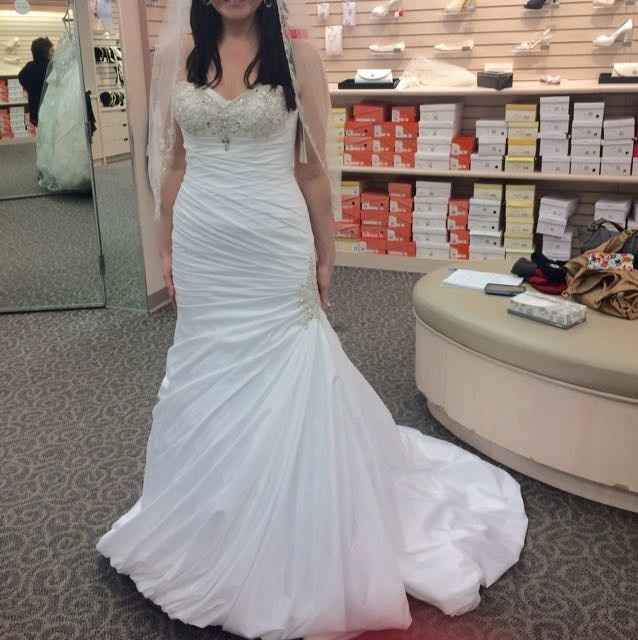 I said YES to the dress!!!  :)