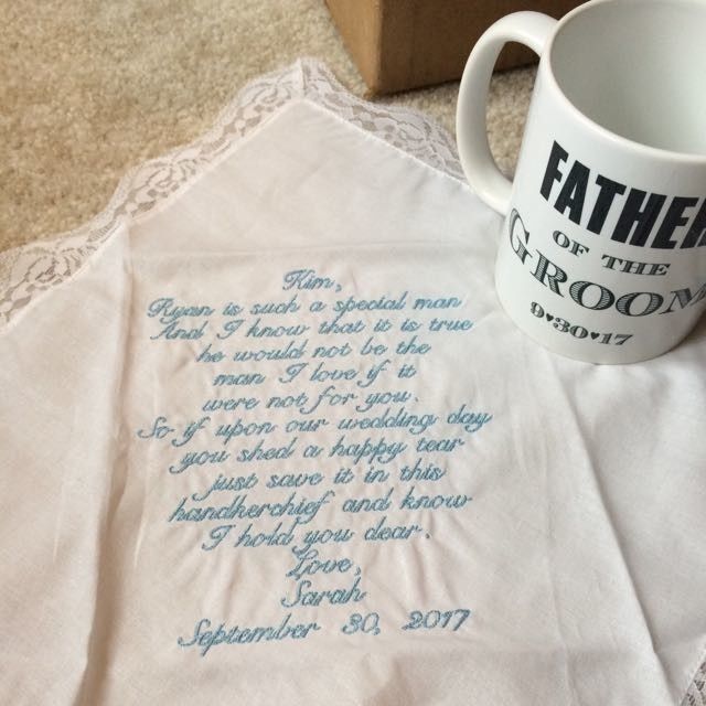 Gift for parents of the groom