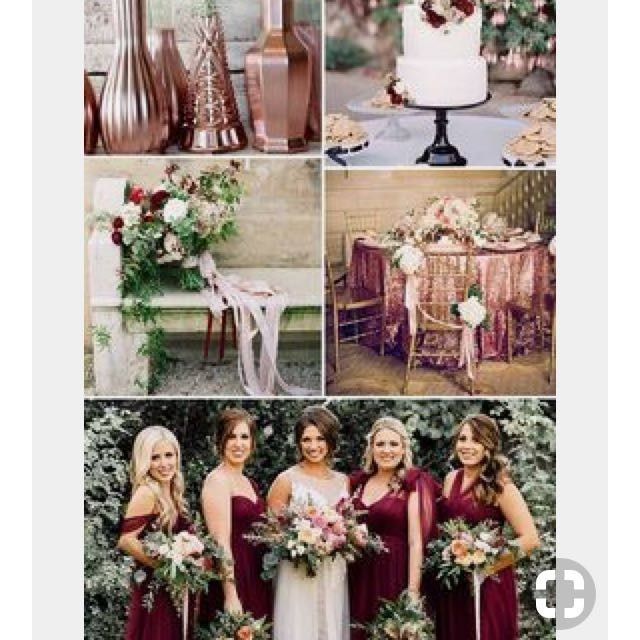 Blush wedding dress