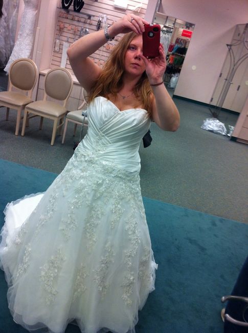 Found my dress today!!!