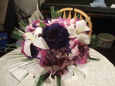 Brides and BM's Bouquets Pics Please!