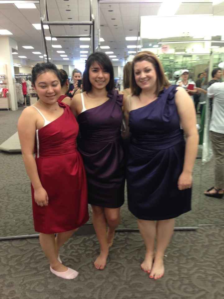 Post your BMs and MOH Dresses