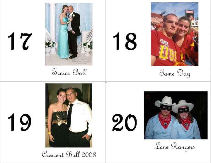 My Table Numbers! *Pics*