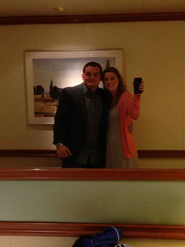 A few honeymoon pics from the ship