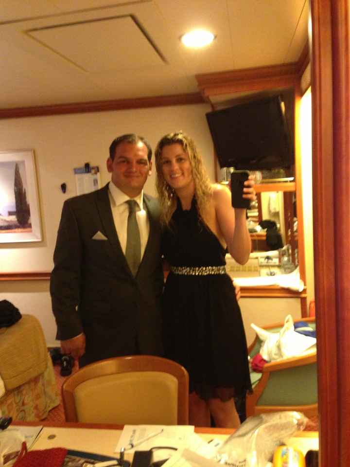 A few honeymoon pics from the ship