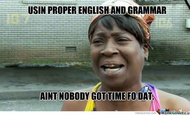 All I hear (or read) today is...