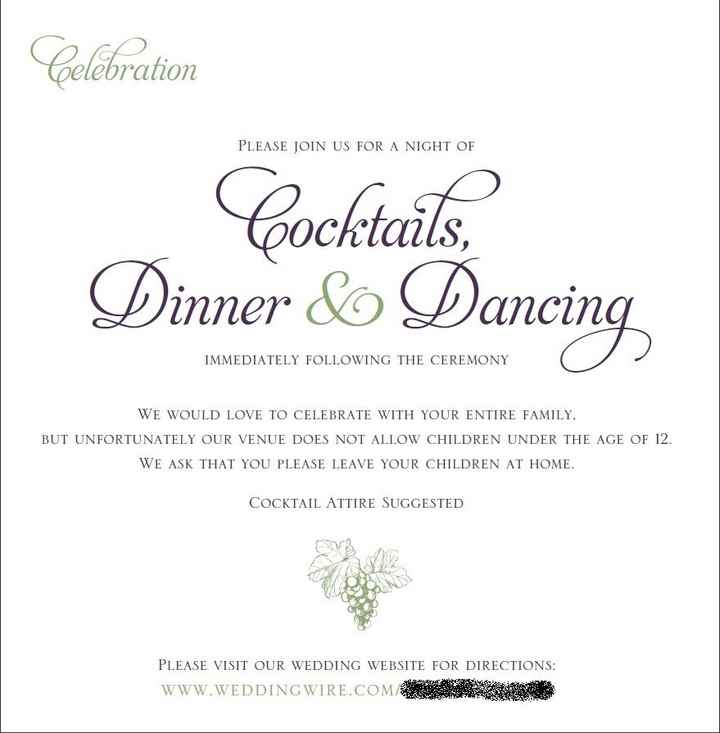 Invitation Help! *Pics of Proofs*