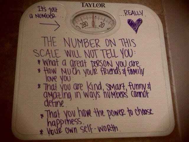 For those of you trying to lose weight, I thought I'd share this