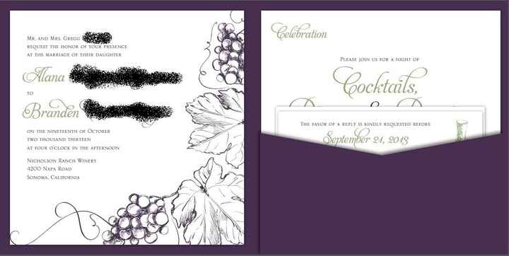 Invitation Comparison (last one I promise). Please vote! *Pics*