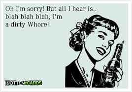 All I hear (or read) today is...