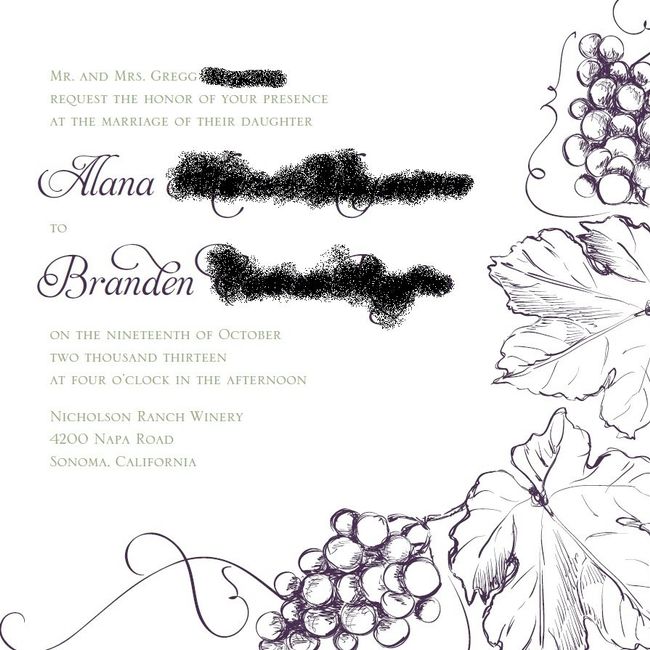 Invitation Help! *Pics of Proofs* (again)