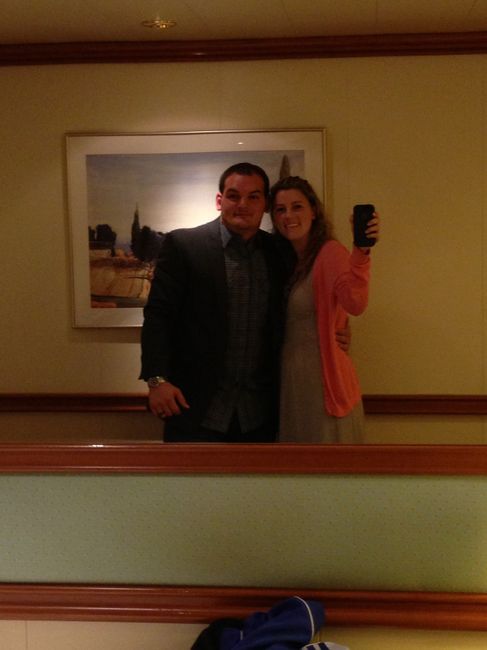 A few honeymoon pics from the ship