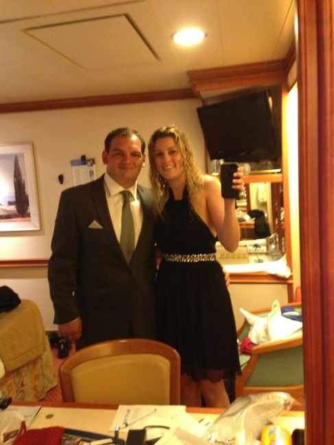 A few honeymoon pics from the ship