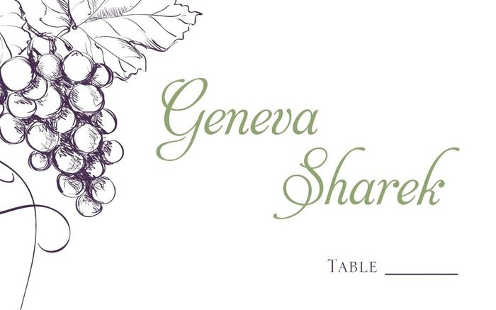 Which place card do you like better? *PICS*