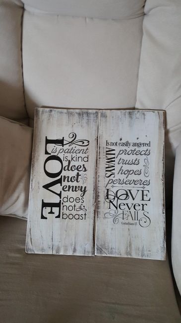 Let me see your wedding signs!