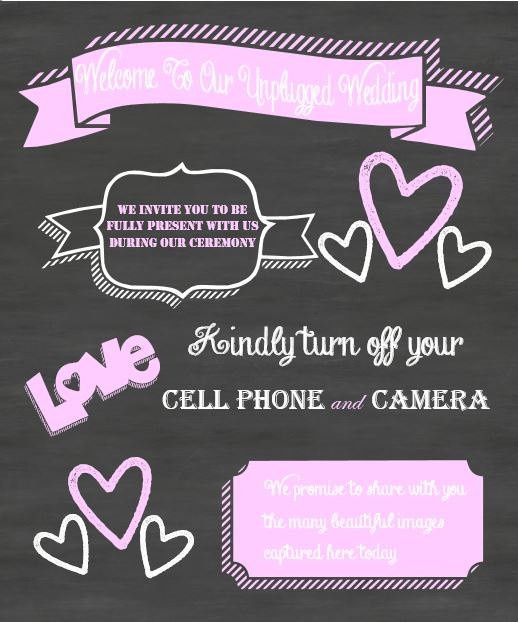 What are your wedding signs?