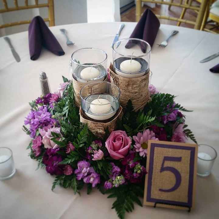 DIY set real flowers.