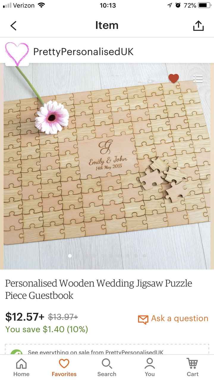 Guest book ideas - 1