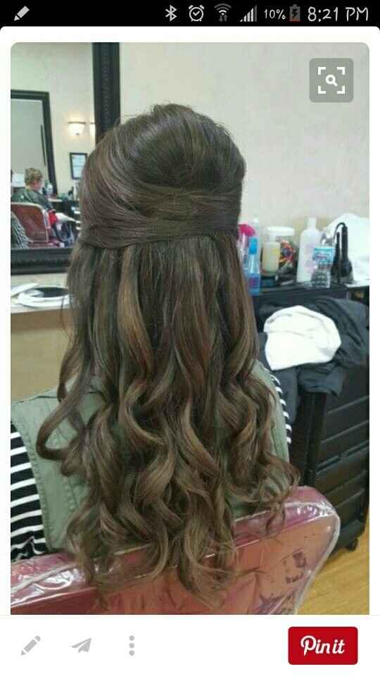 Nervous for my hair trial today *UPDATE* crying in the bathroom because of course.