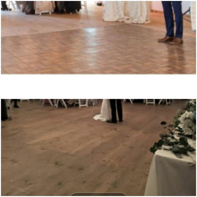 Dance floor vs wood floor? Which did you pick? - 1