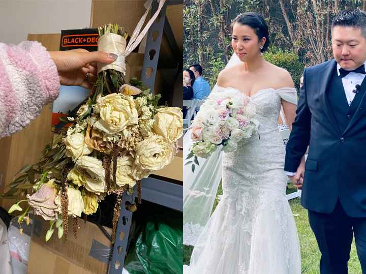 How do you dry your bouquet? - 1