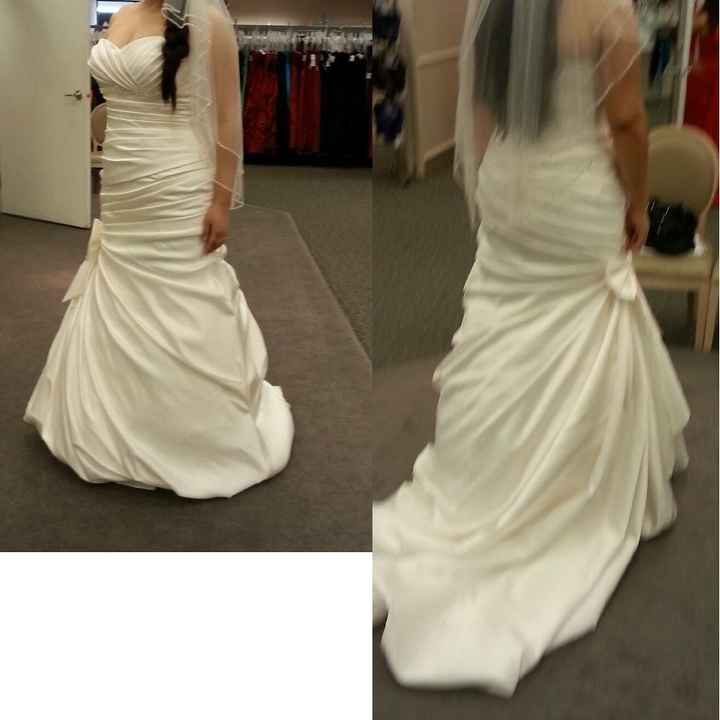 Model in the dress vs. you in the dress