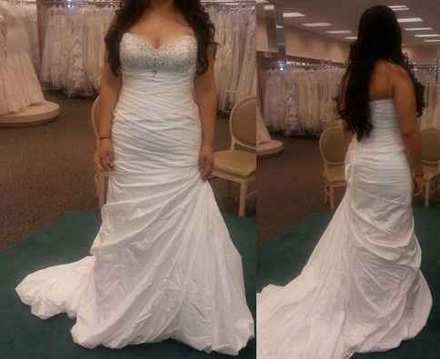 My first dress shopping appt/Excited, Disappointed, questions