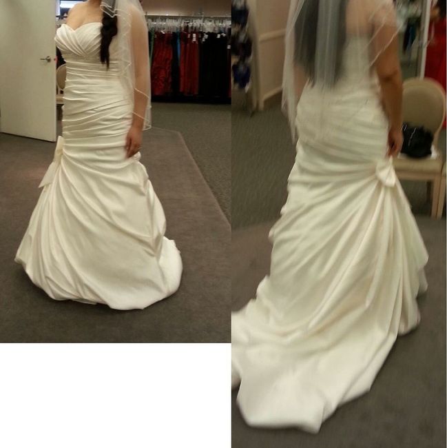 Model in the dress vs. you in the dress