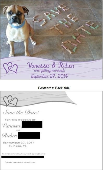 Save The Date Postcards