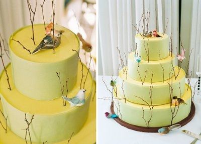 blue bird and branch theme?