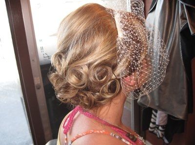 Can I see your hair pics with your veil?