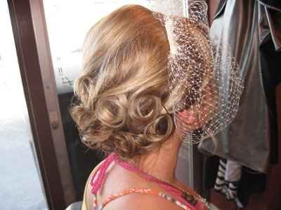 Can I see your hair pics with your veil?