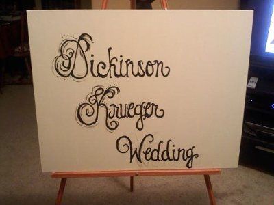 ::OPINION:: So I made this sign for outside of our venue...