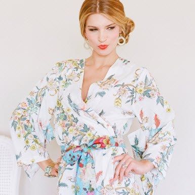 I broke down and bought the bridal get ready robe I have been lusting over! PICS
