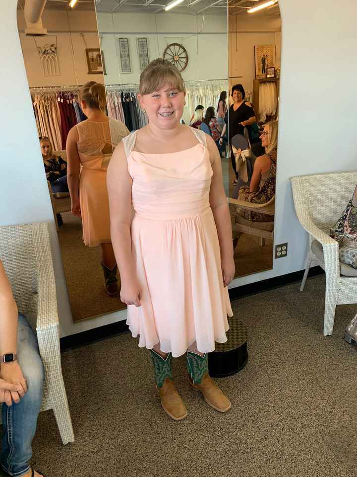 Dress style to wear with boots - 1