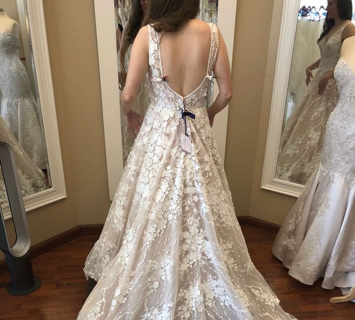 For the detail oriented brides, i need affirmation on this dress! - 3