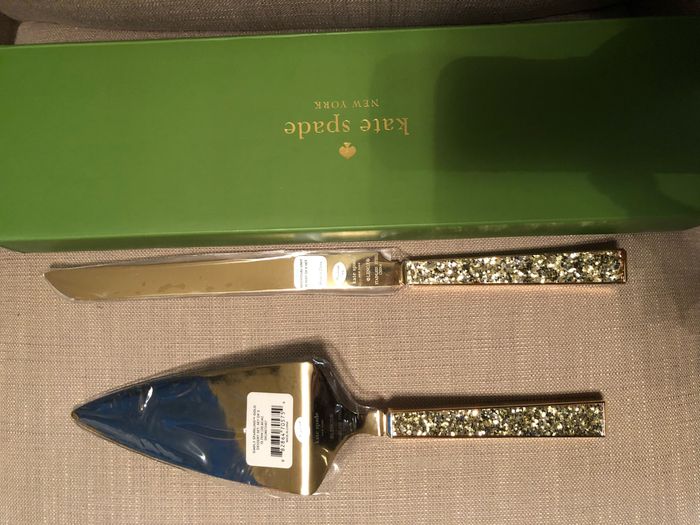 Are you buying a special cake knife and server? 5