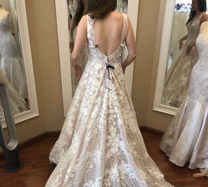 For the detail oriented brides, i need affirmation on this dress! - 3