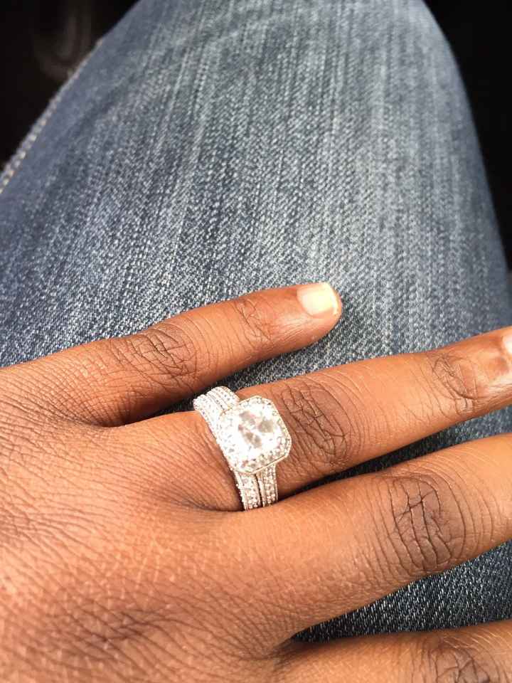 SPINOFF: Whether you like your engagement ring or not, let's see them!