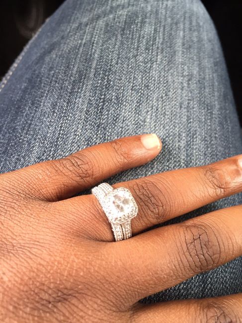 SPINOFF: Whether you like your engagement ring or not, let's see them!