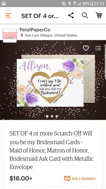 Bridesmaid proposal ideas! - 1