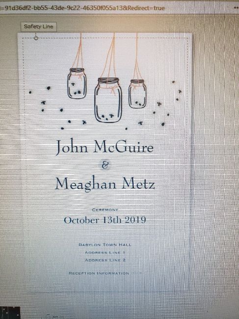 Mockup of Invitation - 2