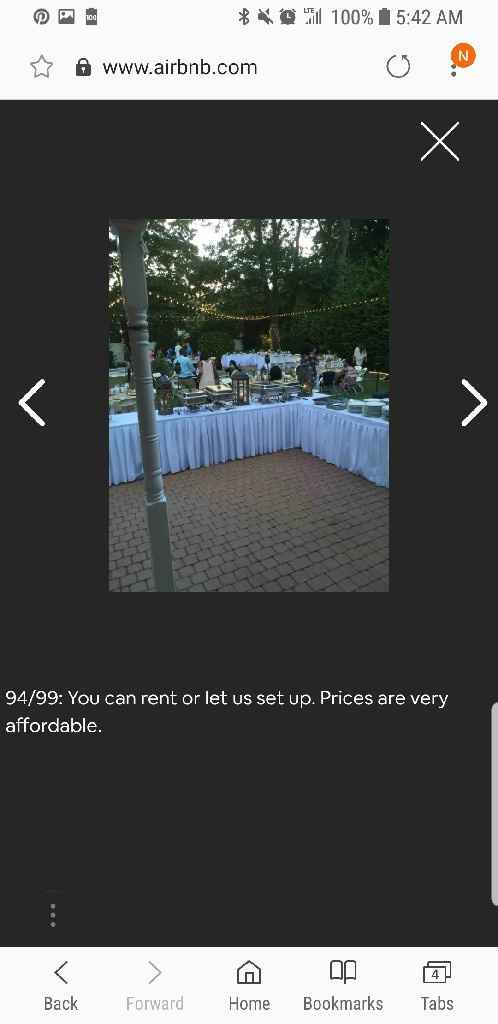 Thoughts on an Air b&b backyard ceremony & reception? - 2