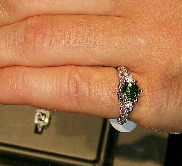 Who else has gemstones in their ring(s)?  Let's see them! 19