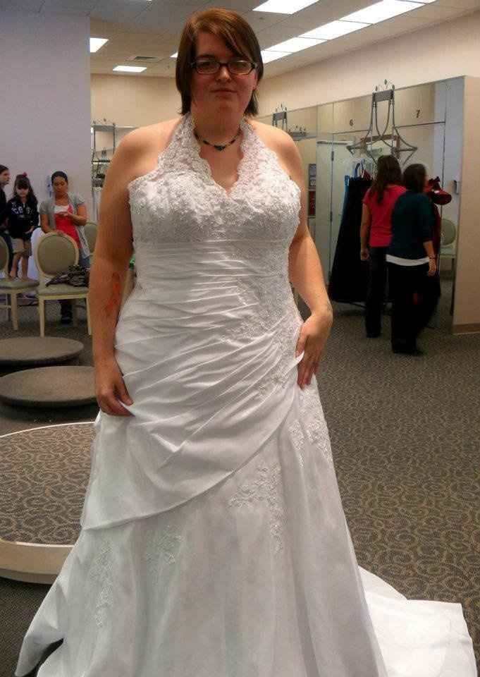 plus sized wedding dress