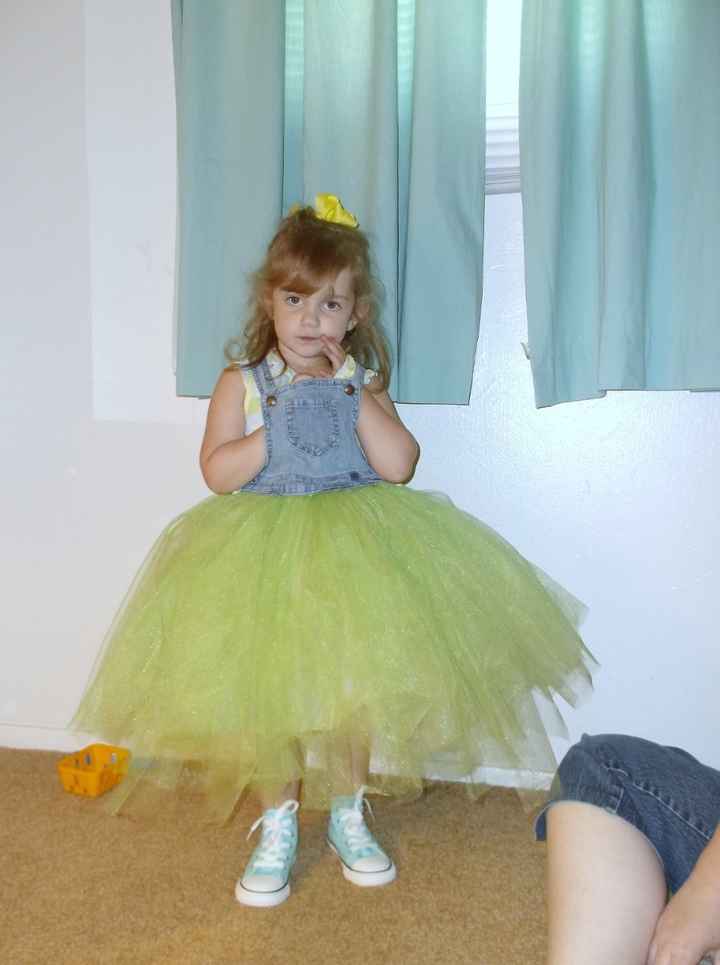 DIY Flower Girl Dress!