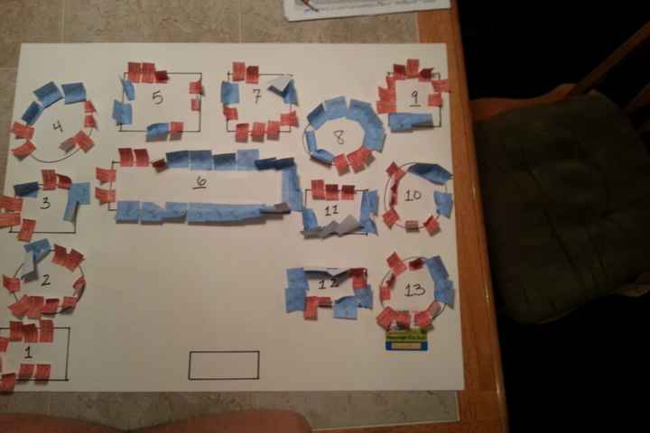 what are you doing for... seating assignments?