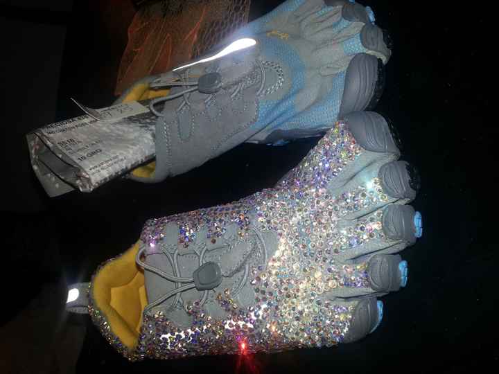 Who on here has "b-dazzled" their own shoes??