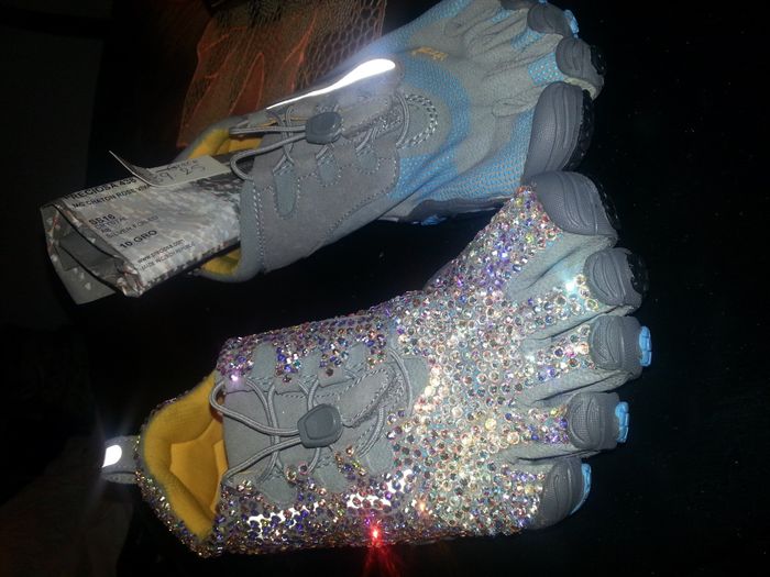 Who on here has "b-dazzled" their own shoes??