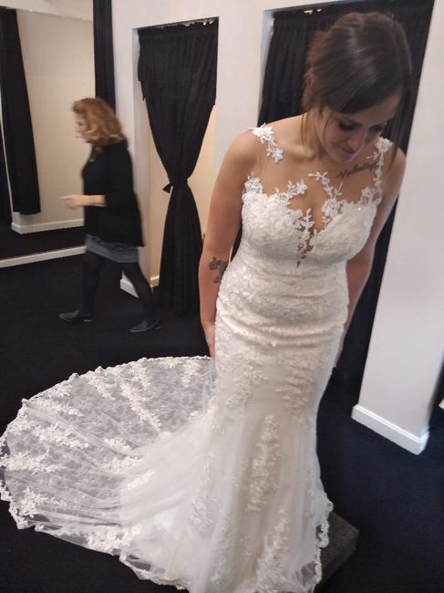 What’s your favorite detail of your dress? - 1